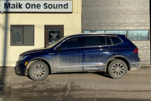 2023 VW Tiguan with professional window tint in North Bay